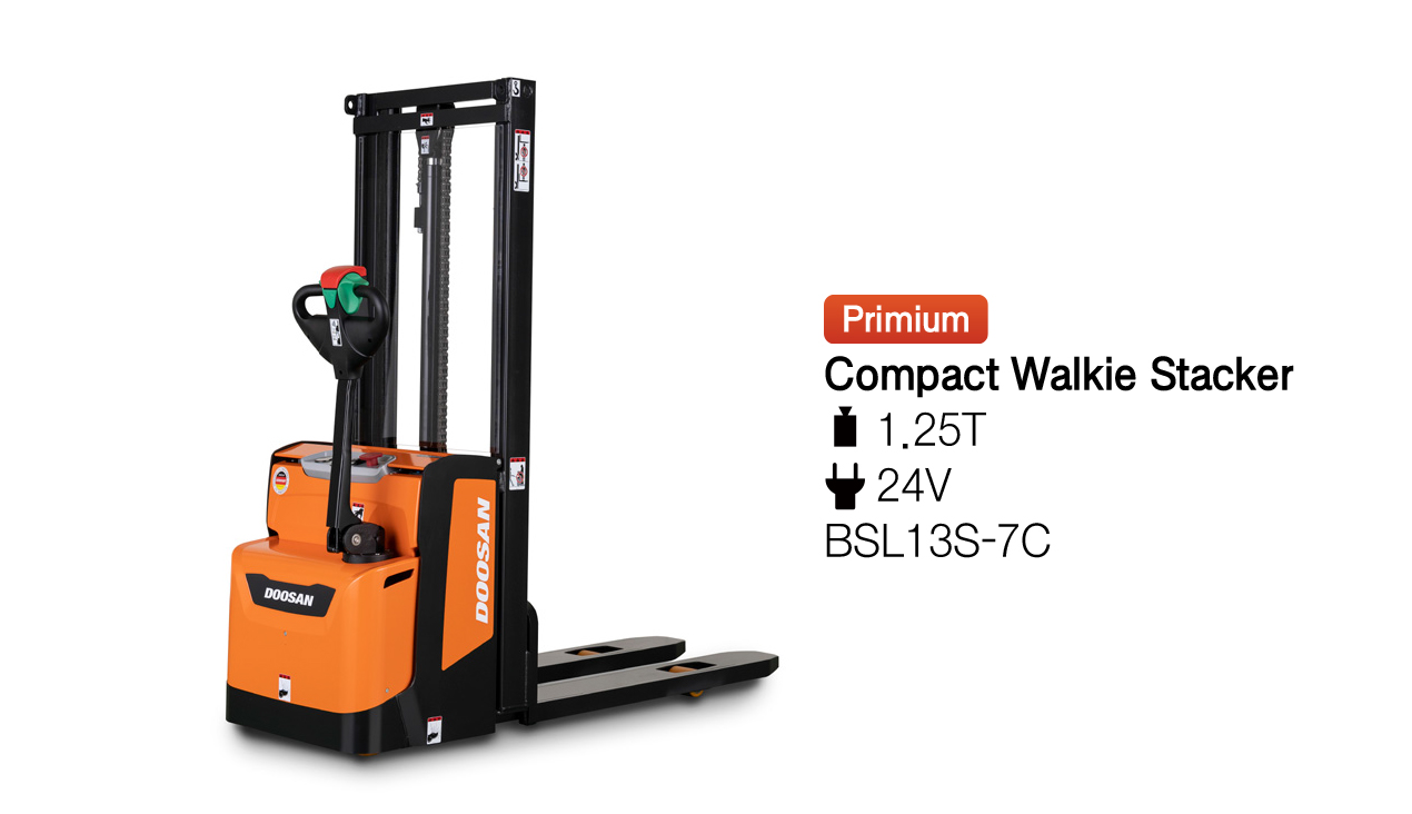 Xe nâng Doosan Stacker 1.25T