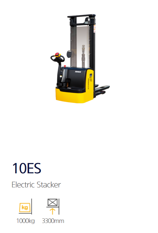 Xe nâng điện Stacker  Hyundai 1.0 tấn