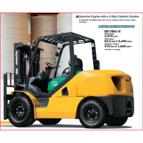 Xe nâng dầu diesel Komatsu 5T- FG50AT